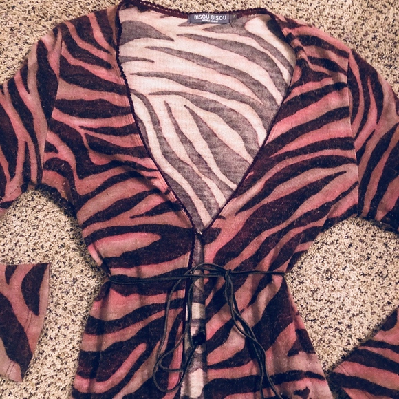 Used Bisou-Bisou M.Bobot TIMELESS Zebra Print-MED - Picture 3 of 5